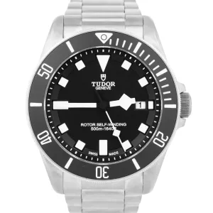 Tudor Pelagos Black Titanium Dive Date Automatic Watch 25500 TN 42mm Watch B P