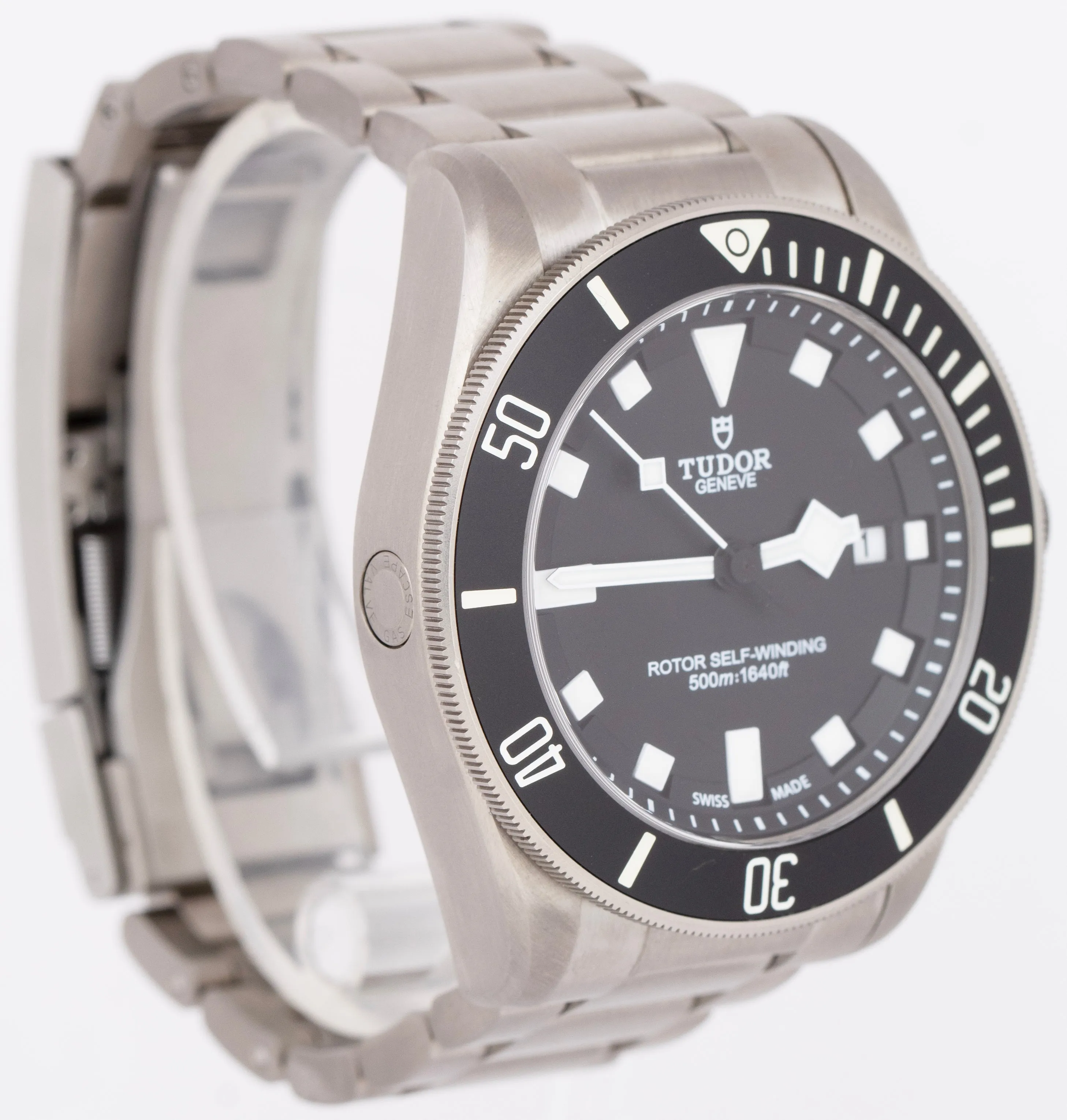 Tudor Pelagos Black Titanium Dive Date Automatic Watch 25500 TN 42mm Watch B P